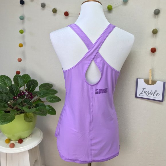 Victoria’s Secret VSX Cross-Back Purple Tank - Picture 8 of 12